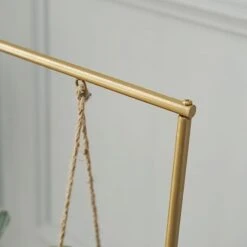 3 Ft Swing Metal Cake Stand Hanging Dessert Display Centerpiece - Gold -Optimal Home Decoration 3 ft swing metal cake stand hanging dessert display centerpiece gold cake stnd swing01 gold 30466577039423