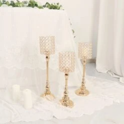 3 Metal Goblet With Acrylic Beads Votive Candle Holders Centerpieces - Gold 16 3 Metal Goblet With Acrylic Beads Votive Candle Holders Centerpieces - Gold -Optimal Home Decoration 3 metal goblet with acrylic beads votive candle holders centerpieces gold chdlr cand 033 set gold 30060088131647