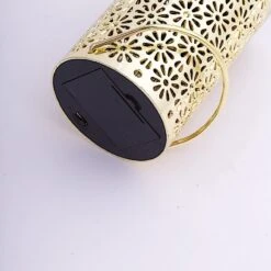 3 Metallic 3" X 5" Plastic LED Lantern Lamps With Flower Design - Gold 13 3 Metallic 3" X 5" Plastic LED Lantern Lamps With Flower Design - Gold -Optimal Home Decoration 3 metallic 3 x 5 plastic led lantern lamps with flower design gold led cand pl10 gold 30984316616767