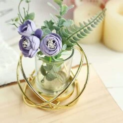 3 Pcs 3" Tall Geometric Metal Round Votive Candle Holders Flower Vases - Gold 15 3 Pcs 3" Tall Geometric Metal Round Votive Candle Holders Flower Vases - Gold -Optimal Home Decoration 3 pcs 3 tall geometric metal round votive candle holders flower vases gold iron cand 012 gold 28094525702207