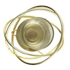 3 Pcs 3" Tall Geometric Metal Round Votive Candle Holders Flower Vases - Gold 14 3 Pcs 3" Tall Geometric Metal Round Votive Candle Holders Flower Vases - Gold -Optimal Home Decoration 3 pcs 3 tall geometric metal round votive candle holders flower vases gold iron cand 012 gold 28544584908863