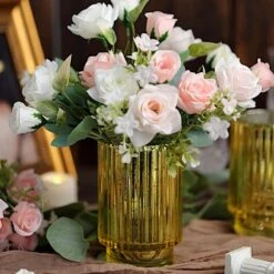 3 Pcs 5" Speckled Mercury Glass Votive Candle Holders -Optimal Home Decoration 3 pcs 5 speckled mercury glass votive candle holders 29013101576255