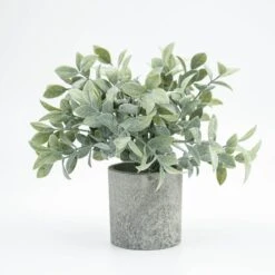 3 Pcs 9" Tall Assorted Mini Potted Artificial Plants - Frosted Green And Gray 14 3 Pcs 9" Tall Assorted Mini Potted Artificial Plants - Frosted Green And Gray -Optimal Home Decoration 3 pcs 9 tall assorted mini potted artificial plants frosted green and gray arti grn pt001 asst 28455284211775