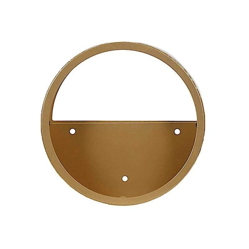 3 Pcs Half Moon Metal Wall Planters Round Floating Shelves 15 3 Pcs Half Moon Metal Wall Planters Round Floating Shelves - Image 13