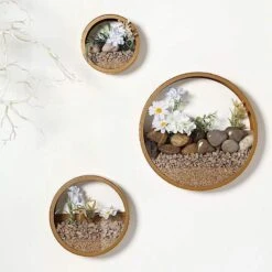 3 Pcs Half Moon Metal Wall Planters Round Floating Shelves 35 3 Pcs Half Moon Metal Wall Planters Round Floating Shelves -Optimal Home Decoration 3 pcs half moon metal wall planters round floating shelves 28968488075327