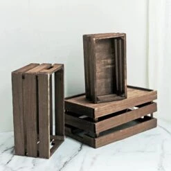 3 Pcs Natural Wooden Crate Boxes Planter Holders 38 3 Pcs Natural Wooden Crate Boxes Planter Holders -Optimal Home Decoration 3 pcs natural wooden crate boxes planter holders 30241517240383