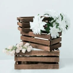 3 Pcs Natural Wooden Crate Boxes Planter Holders 32 3 Pcs Natural Wooden Crate Boxes Planter Holders -Optimal Home Decoration 3 pcs natural wooden crate boxes planter holders 30241517273151