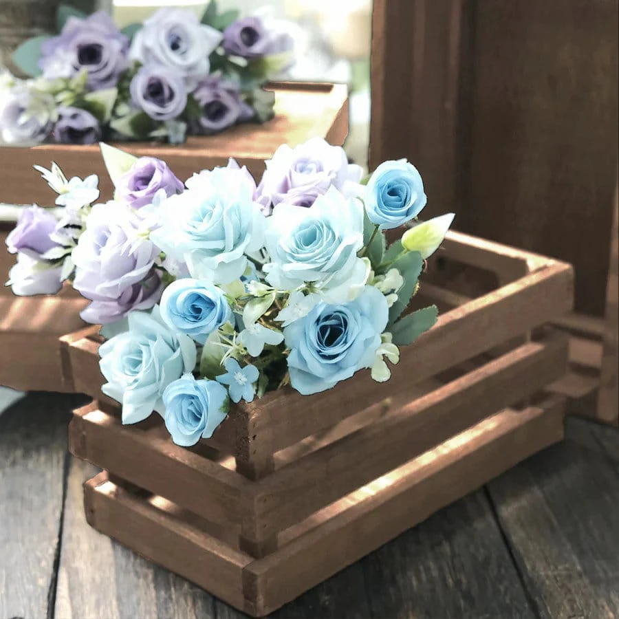 3 Pcs Natural Wooden Crate Boxes Planter Holders 16 3 Pcs Natural Wooden Crate Boxes Planter Holders - Image 14