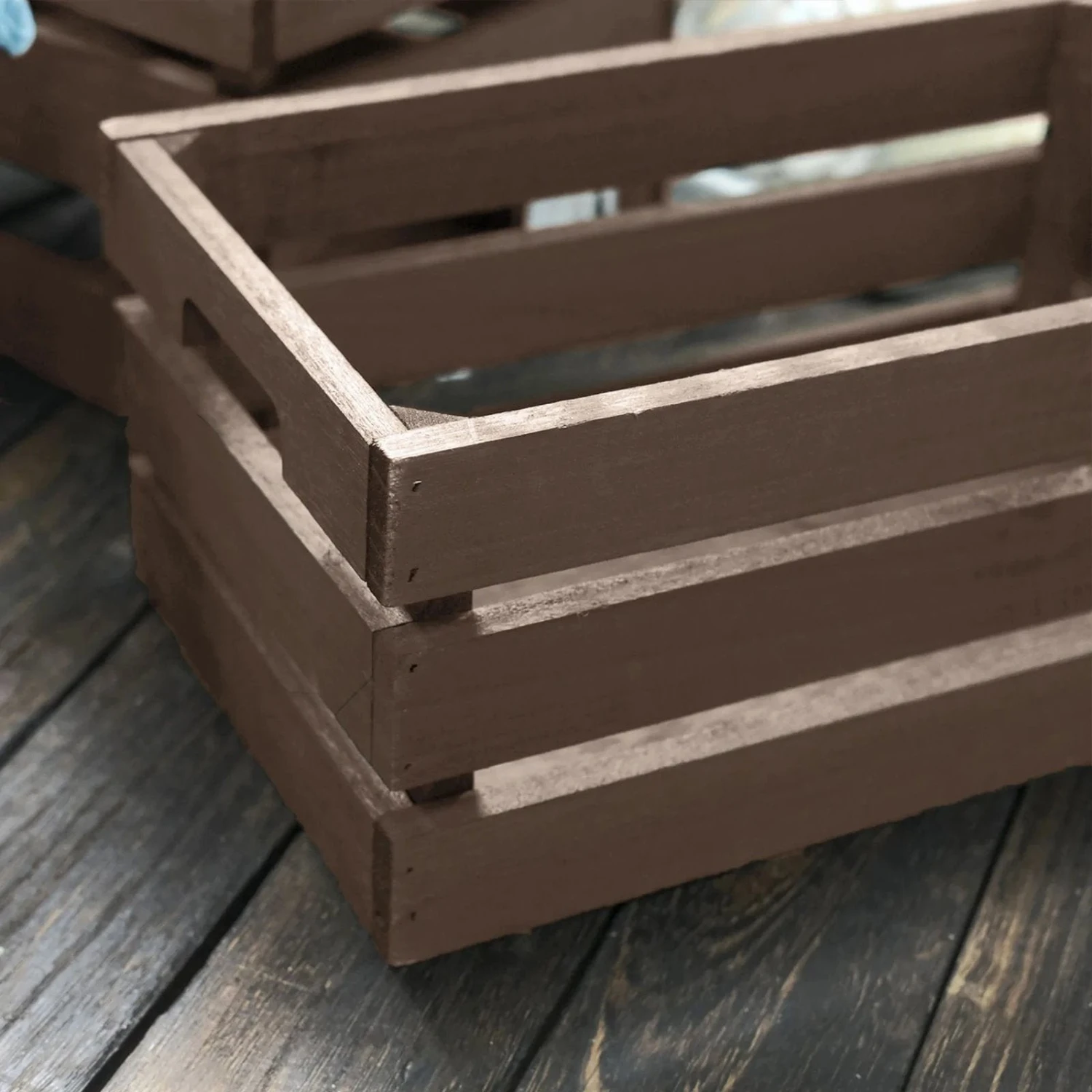 3 Pcs Natural Wooden Crate Boxes Planter Holders 20 3 Pcs Natural Wooden Crate Boxes Planter Holders - Image 18