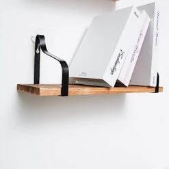 3 Rectangular Metal With Wood Floating Shelves - Natural -Optimal Home Decoration 3 pcs rectangular metal with wood floating shelves natural wod hopshlf flo01 dkbn 29145109102655