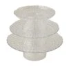 3 Plastic Stackable Dessert Pedestals Pressed Design Cupcake Display Stands Set - Clear 2 3 Plastic Stackable Dessert Pedestals Pressed Design Cupcake Display Stands Set - Clear -Optimal Home Decoration 3 plastic stackable dessert pedestals pressed design cupcake display stands set clear cake plst r009 set clr 30482646368319