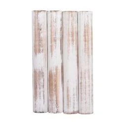 3 Semicircle 3 Tier Wooden Cupcake Pedestals Dessert Display Stands - Whitewashed -Optimal Home Decoration 3 semicircle 3 tier wooden cupcake pedestals dessert display stands whitewashed cake wod010 set wht 30768947331135