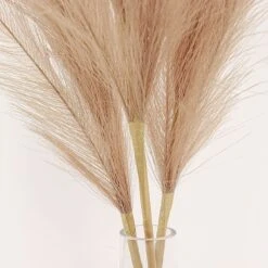 3 Stems 44" Artificial Pampas Grass Faux Plant Sprays -Optimal Home Decoration 3 stems 44 artificial pampas grass faux plant sprays 29792029737023