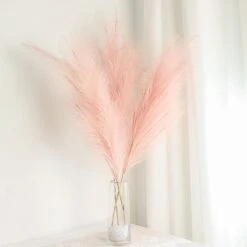 3 Stems 44" Artificial Pampas Grass Faux Plant Sprays -Optimal Home Decoration 3 stems 44 artificial pampas grass faux plant sprays 29792039731263