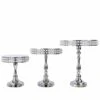 3 Tall Pearl Beaded Metal Cake Stands Risers 1 3 Tall Pearl Beaded Metal Cake Stands Risers -Optimal Home Decoration 3 tall pearl beaded metal cake stands risers chdlr 058 silv 28934612549695