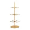3-Tier 33" Metal Wine Glass Holder Tree Champagne Flutes Display Stand - Gold 1 3-Tier 33" Metal Wine Glass Holder Tree Champagne Flutes Display Stand - Gold -Optimal Home Decoration 3 tier 33 metal wine glass holder tree champagne flutes display stand gold disp stnd met01 3 gold 30483344457791