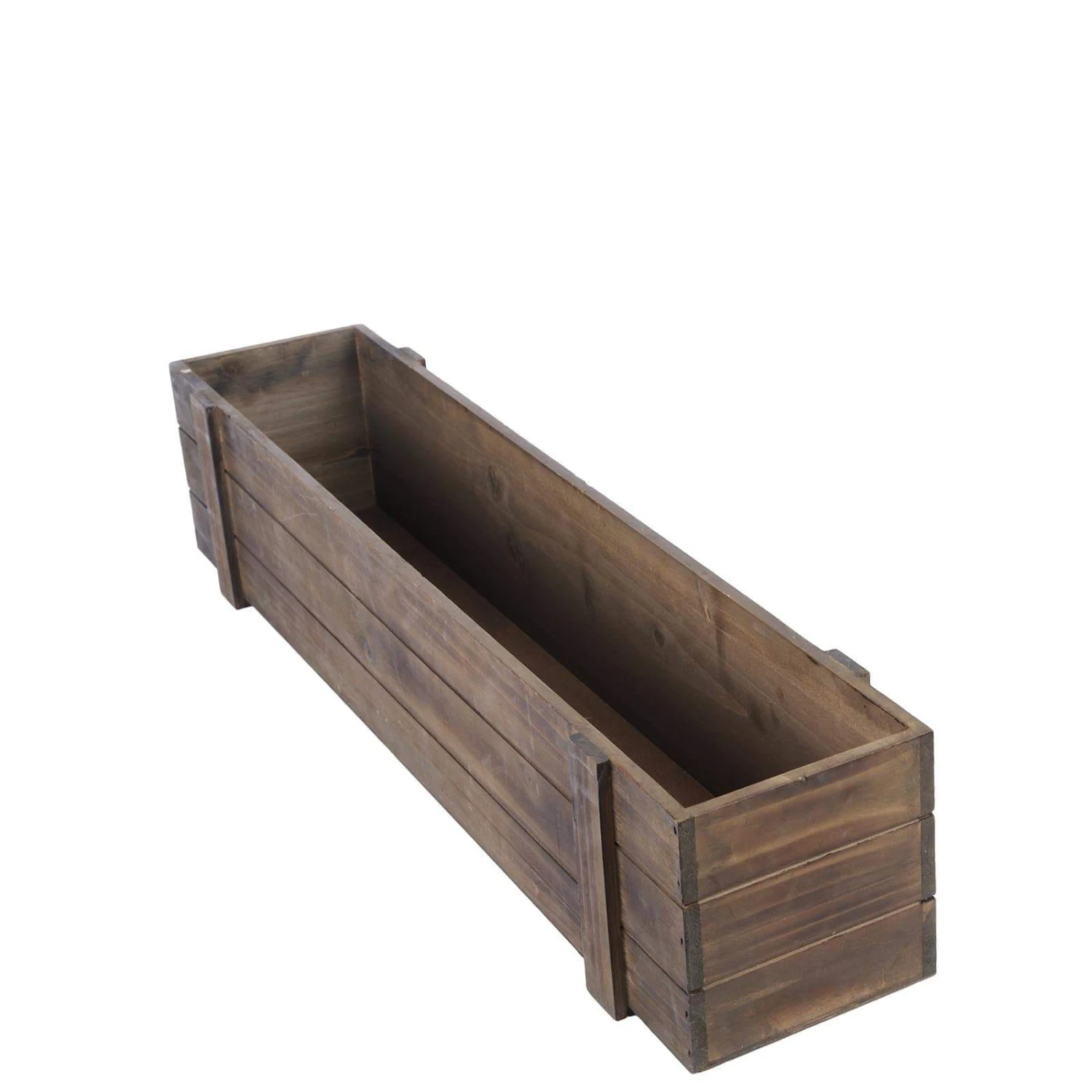 30" X 6" Wood Rectangular Box Planter Holders Centerpieces 21 30" X 6" Wood Rectangular Box Planter Holders Centerpieces - Image 19