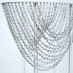 32" Acrylic Crystal Chandelier Flower Display Stand Wedding Centerpiece - Clear -Optimal Home Decoration 32 acrylic crystal chandelier flower display stand wedding centerpiece clear chdlr 065 32 clr 30770124587071