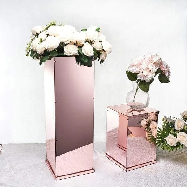 32" Tall Acrylic Display Box Centerpiece Pedestal Riser Column 13 32" Tall Acrylic Display Box Centerpiece Pedestal Riser Column - Image 11
