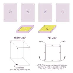 32" Tall Acrylic Display Box Centerpiece Pedestal Riser Column 34 32" Tall Acrylic Display Box Centerpiece Pedestal Riser Column -Optimal Home Decoration 32 tall acrylic display box centerpiece pedestal riser column 28992088080447