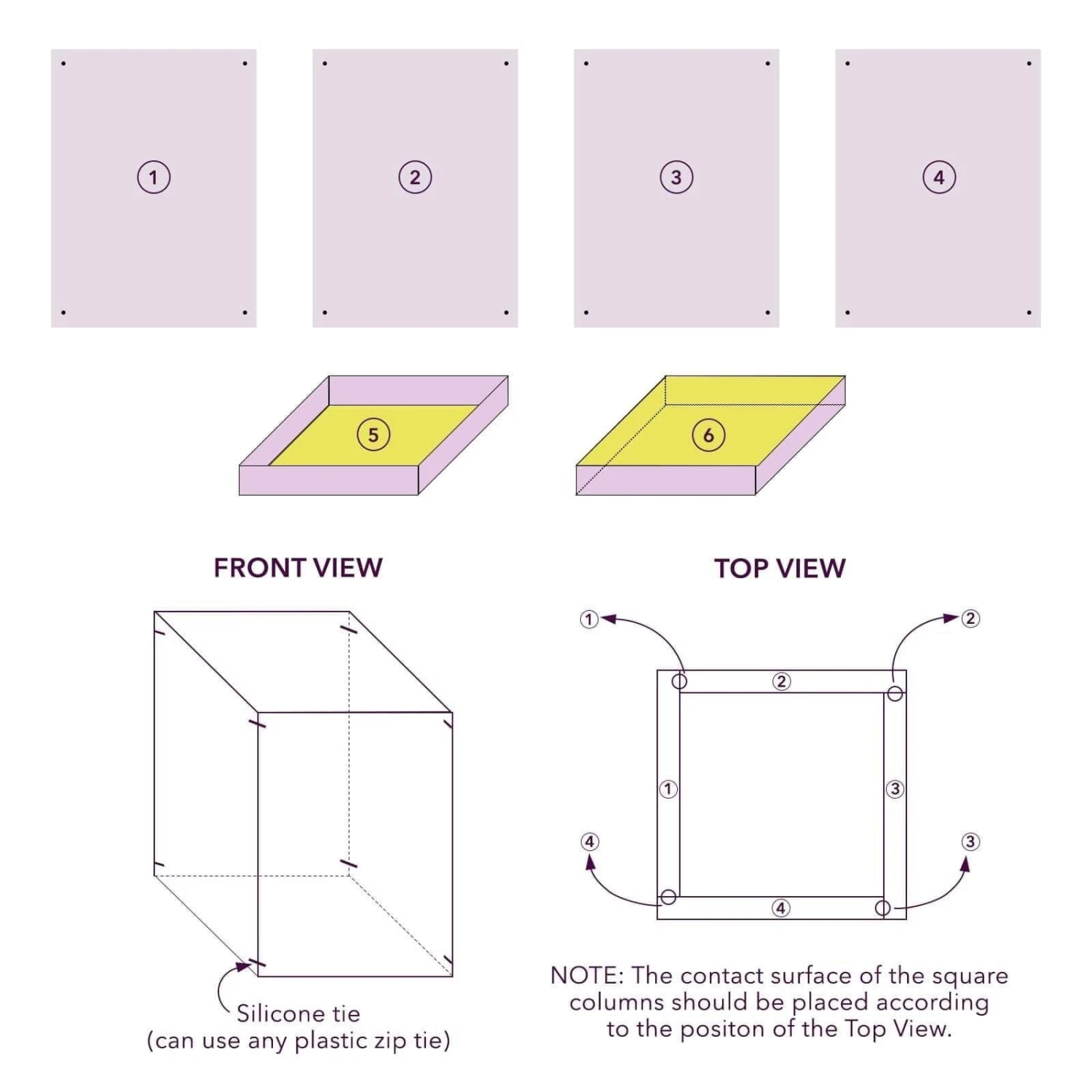 32" Tall Acrylic Display Box Centerpiece Pedestal Riser Column 15 32" Tall Acrylic Display Box Centerpiece Pedestal Riser Column - Image 13