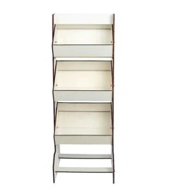 Optimal Home Decoration 16 33" Stand 3 Tier Laser Cut Wood Cupcake Dessert Display Rack - Natural