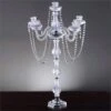 35" Tall Faux Crystal Candelabra Candle Holder - Silver 1 35" Tall Faux Crystal Candelabra Candle Holder - Silver -Optimal Home Decoration 35 tall faux crystal candelabra candle holder chdlr cand 008 silv 4747465228351