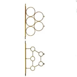 3 Feet Tall 2-Tier Rectangular Metal Bar Cart With Wooden Serving Trays - Gold 23 3 Feet Tall 2-Tier Rectangular Metal Bar Cart With Wooden Serving Trays - Gold -Optimal Home Decoration 3ft tall 2 tier rectangular metal bar cart with wooden serving trays gold furn cart 003 gold 29504899874879