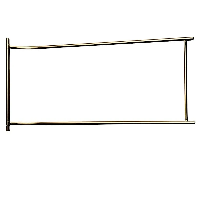 3 Feet Tall 3-Tier Rectangular Metal Bar Cart With Mirror Glass Serving Trays - Gold 12 3 Feet Tall 3-Tier Rectangular Metal Bar Cart With Mirror Glass Serving Trays - Gold - Image 10