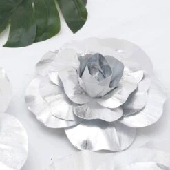 4 Pcs 12" Wide Artificial Large Roses Flowers For Wall Backdrop 24 4 Pcs 12" Wide Artificial Large Roses Flowers For Wall Backdrop -Optimal Home Decoration 4 pcs 12 wide artificial large roses flowers for wall backdrop 28996292018239