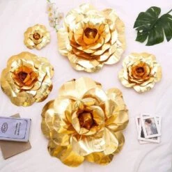 4 Pcs 12" Wide Artificial Large Roses Flowers For Wall Backdrop 32 4 Pcs 12" Wide Artificial Large Roses Flowers For Wall Backdrop -Optimal Home Decoration 4 pcs 12 wide artificial large roses flowers for wall backdrop 28996292280383