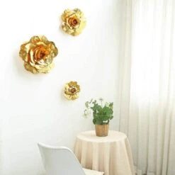 4 Pcs 12" Wide Artificial Large Roses Flowers For Wall Backdrop 36 4 Pcs 12" Wide Artificial Large Roses Flowers For Wall Backdrop -Optimal Home Decoration 4 pcs 12 wide artificial large roses flowers for wall backdrop 28996292345919