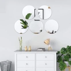 4 Pcs 14" Wide Round Mirrors Centerpieces 11 4 Pcs 14" Wide Round Mirrors Centerpieces -Optimal Home Decoration 4 pcs 14 wide round mirrors centerpieces mirr 14 rnd 15947584897087