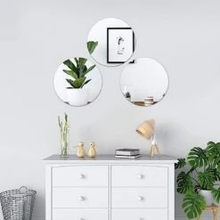 4 Pcs 16" Wide Round Mirrors Centerpieces 13 4 Pcs 16" Wide Round Mirrors Centerpieces -Optimal Home Decoration 4 pcs 16 wide round mirrors centerpieces mirr 16 rnd 28591430762559