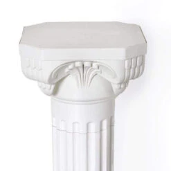 4 Pcs 34" Tall Adjustable Roman Decorative Columns Pedestal Stands - White 11 4 Pcs 34" Tall Adjustable Roman Decorative Columns Pedestal Stands - White -Optimal Home Decoration 4 pcs 34 tall adjustable roman decorative columns pedestal stands white prop roma 04 28535851057215