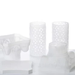 4 Pcs 42" Tall Adjustable Roman Decorative Columns Pedestal Stands - White 12 4 Pcs 42" Tall Adjustable Roman Decorative Columns Pedestal Stands - White -Optimal Home Decoration 4 pcs 42 tall adjustable roman decorative columns pedestal stands white prop roma 05 28328978612287