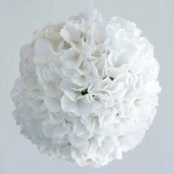 4 Pcs 7" Hydrangea Kissing Flower Balls -Optimal Home Decoration 4 pcs 7 hydrangea kissing flower balls 28957304586303