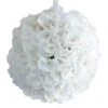 4 Pcs 7" Hydrangea Kissing Flower Balls 2 4 Pcs 7" Hydrangea Kissing Flower Balls -Optimal Home Decoration 4 pcs 7 hydrangea kissing flower balls arti 2818 whtx4 28957268246591
