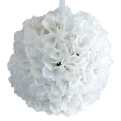 4 Pcs 7" Hydrangea Kissing Flower Balls