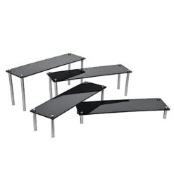 4 Pcs Acrylic Cupcake Holders Dessert Stands Organizer Racks 21 4 Pcs Acrylic Cupcake Holders Dessert Stands Organizer Racks -Optimal Home Decoration 4 pcs acrylic cupcake holders dessert stands organizer racks black cake plst rec001 set blk 28467275563071