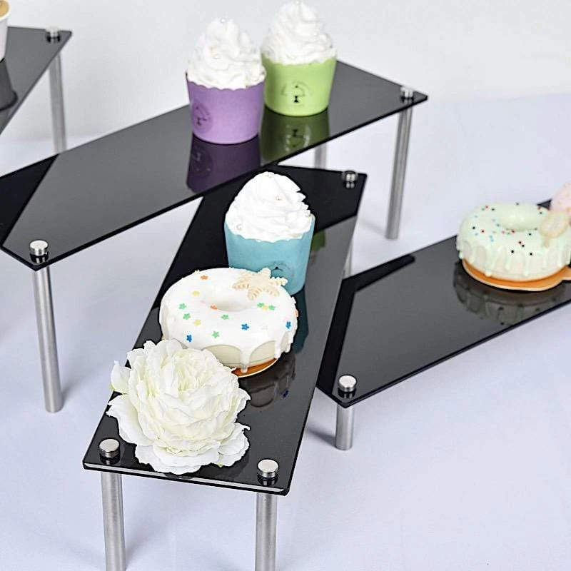 4 Pcs Acrylic Cupcake Holders Dessert Stands Organizer Racks 12 4 Pcs Acrylic Cupcake Holders Dessert Stands Organizer Racks - Image 10