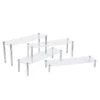 4 Pcs Acrylic Cupcake Holders Dessert Stands Organizer Racks 1 4 Pcs Acrylic Cupcake Holders Dessert Stands Organizer Racks -Optimal Home Decoration 4 pcs acrylic cupcake holders dessert stands organizer racks cake plst rec001 set clr 28929330708543