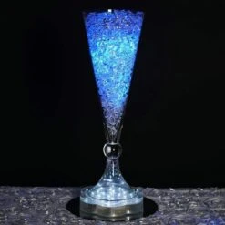 4 Pcs Trumpet Glass Wedding Vases - Clear -Optimal Home Decoration 4 pcs trumpet glass wedding vases clear 29041832263743