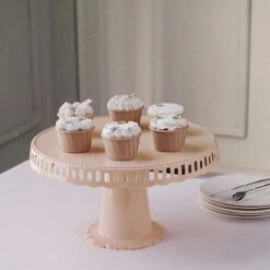 4 Plastic 13" Dessert Pedestals Round Cupcake Stands With Scalloped Edges 28 4 Plastic 13" Dessert Pedestals Round Cupcake Stands With Scalloped Edges -Optimal Home Decoration 4 plastic 13 dessert pedestals round cupcake stands with scalloped edges 30484279230527