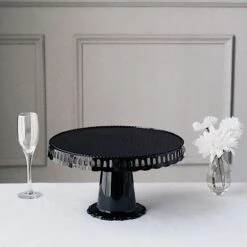 4 Plastic 13" Dessert Pedestals Round Cupcake Stands With Scalloped Edges 39 4 Plastic 13" Dessert Pedestals Round Cupcake Stands With Scalloped Edges -Optimal Home Decoration 4 plastic 13 dessert pedestals round cupcake stands with scalloped edges 30484279328831
