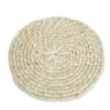 4 Round 15" Corn Husk Woven Placemats Rustic Tablemats - Natural -Optimal Home Decoration 4 round 15 corn husk woven placemats rustic tablemats natural plmat jute02 nat 30124880298047