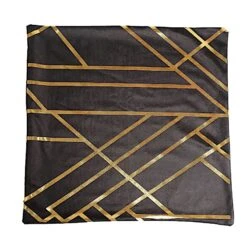 4 Square 18" X 18" Velvet Throw Pillow Covers With Gold Geometric Print 41 4 Square 18" X 18" Velvet Throw Pillow Covers With Gold Geometric Print -Optimal Home Decoration 4 square 18 x 18 velvet throw pillow covers with gold geometric print 30197129838655