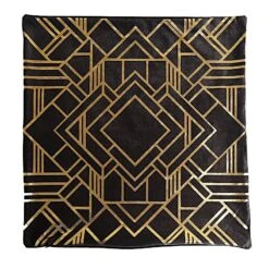 4 Square 18" X 18" Velvet Throw Pillow Covers With Gold Geometric Print 40 4 Square 18" X 18" Velvet Throw Pillow Covers With Gold Geometric Print -Optimal Home Decoration 4 square 18 x 18 velvet throw pillow covers with gold geometric print 30197130100799