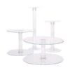 4 Tiers 16" Acrylic CupCake Stand Set 1 4 Tiers 16" Acrylic CupCake Stand Set -Optimal Home Decoration 4 tiers 16 acrylic cupcake stand set cake stnd b7 5047839752255