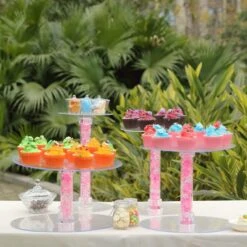 4 Tiers XL Clear Wedding Cupcake Cup Cake Stand Set NEW 13 4 Tiers XL Clear Wedding Cupcake Cup Cake Stand Set NEW -Optimal Home Decoration 4 tiers xl clear wedding cupcake cup cake stand set new cake stnd a3 28524419645503